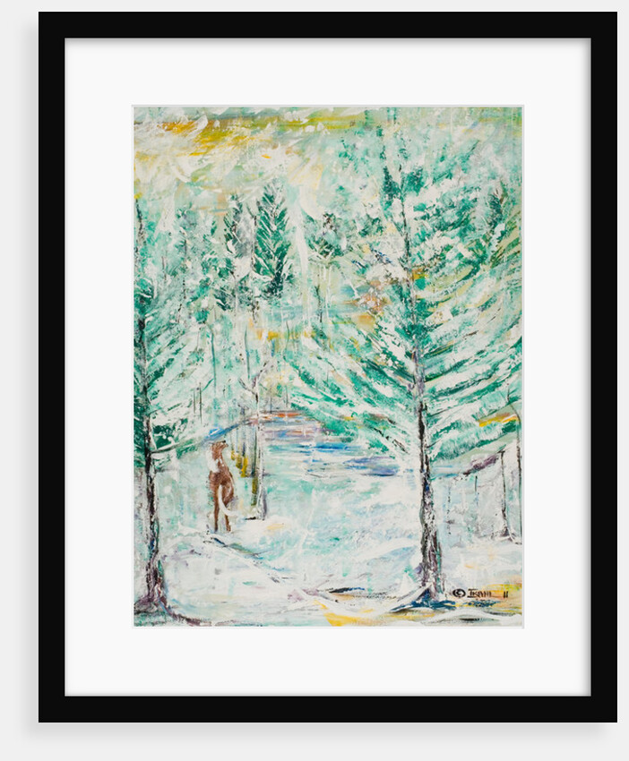 Snowy Woods, 2011 by Ikahl Beckford