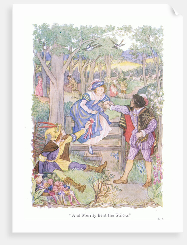 And merrily hent the stile by Francis Donkin Bedford