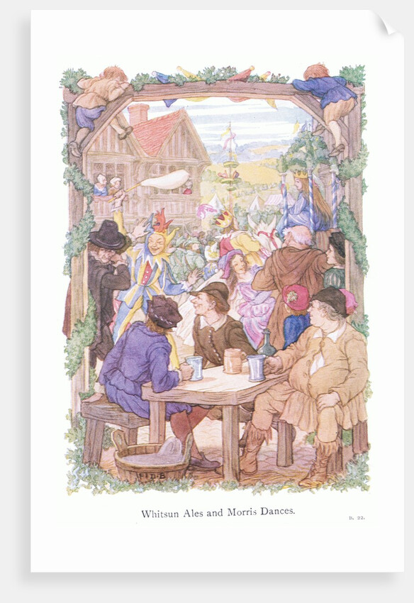 Whitsun ales and Morris dancers by Francis Donkin Bedford