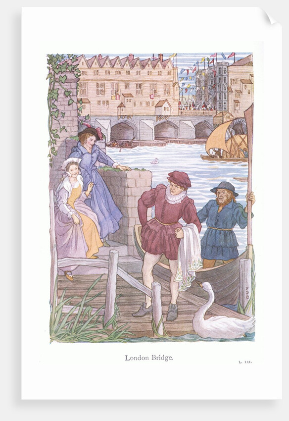 London Bridge by Francis Donkin Bedford