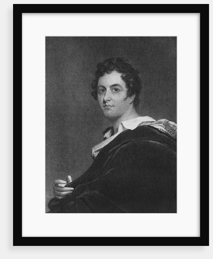 Portrait of George Gordon, 6th Lord Byron of Rochdale by English School