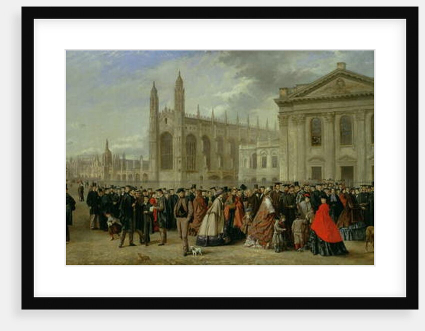 Degree Morning at Cambridge in 1863 by Robert Farren