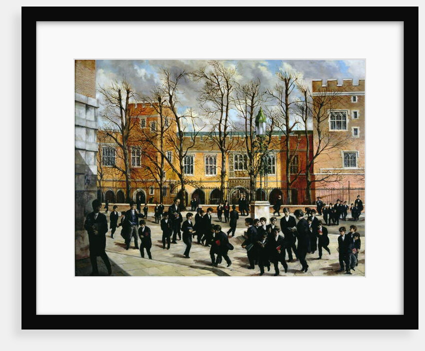 The Burning Bush at the top of Common Lane, overlooking New Schools, Eton College, c.1935 by English School