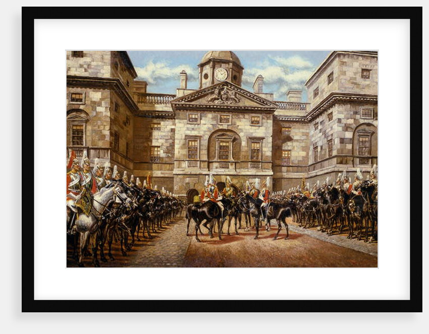 The Guard Mounting: The Horse Guards at Whitehall by Harry and Arthur Charles Payne