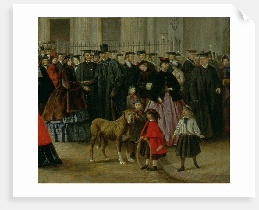 Degree Morning at Cambridge in 1863 by Robert Farren
