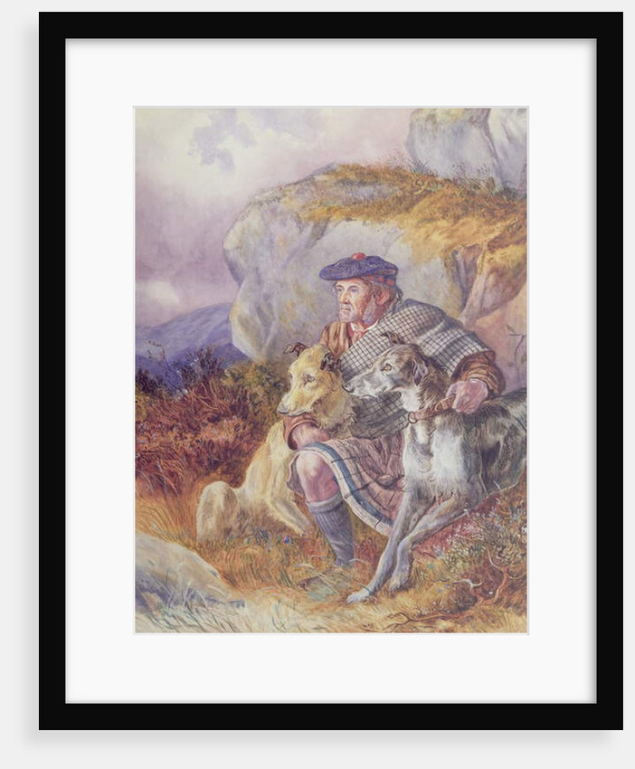 Ghillie and Deerhounds, 1874 by Richard Ansdell