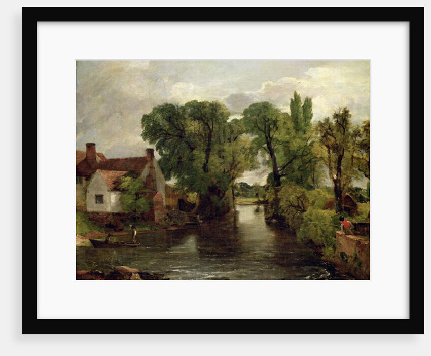 The Mill Stream, 1814-15 by John Constable