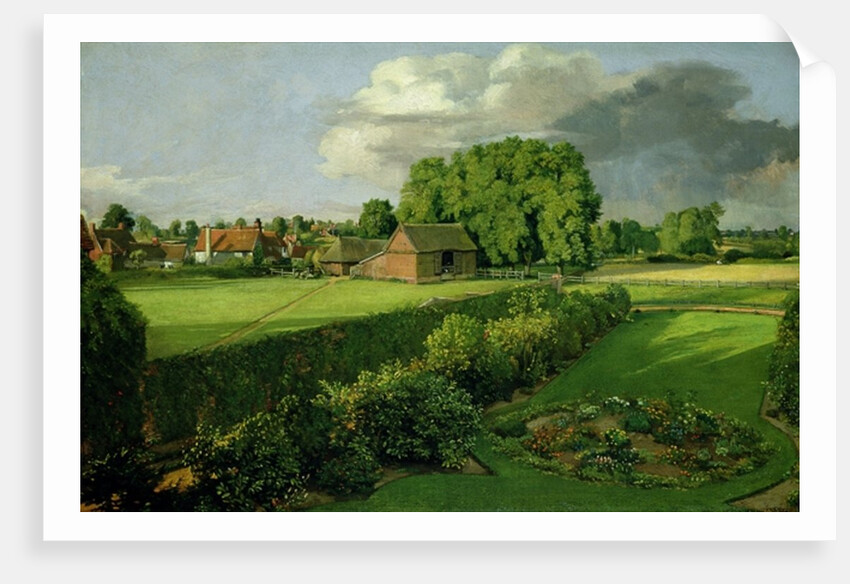 Golding Constable's Flower Garden, 1815 by John Constable