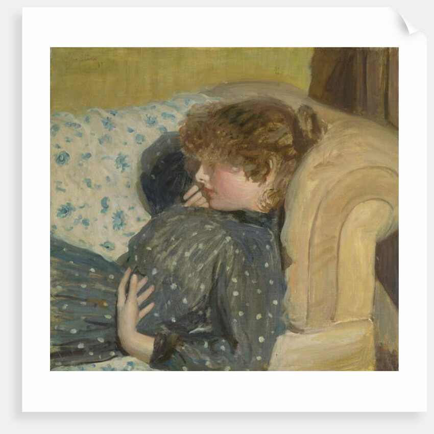 Girl on a Sofa, 1891 by Philip Wilson Steer