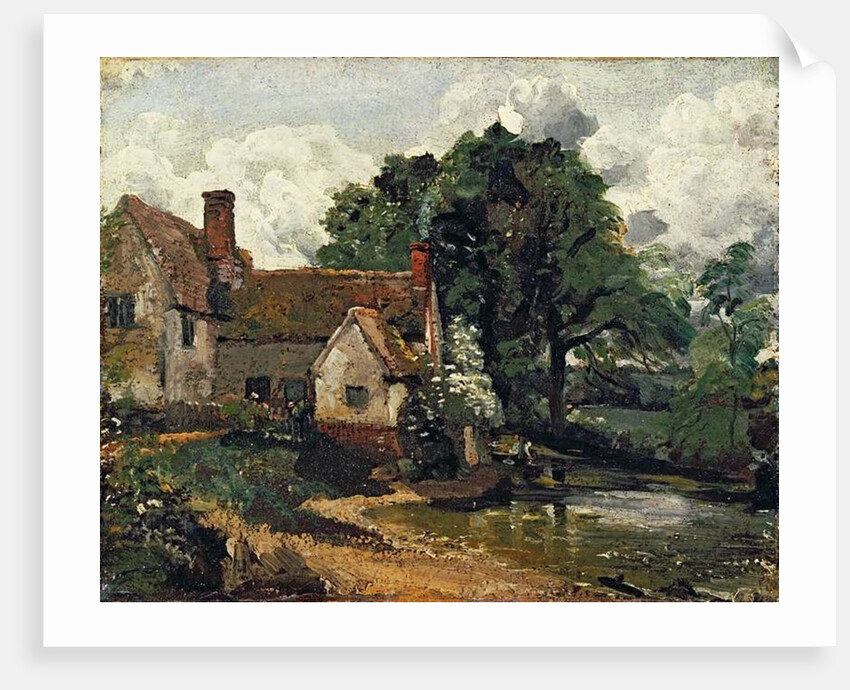 Willy Lott's House, 1816 by John Constable