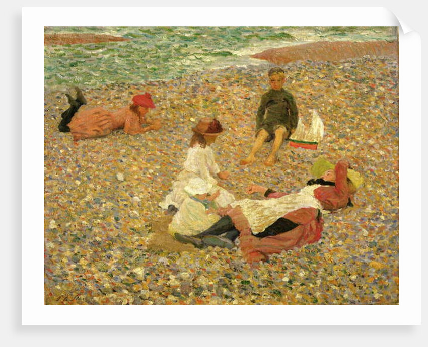 Knucklebones, Walberswick, 1888-89 by Philip Wilson Steer