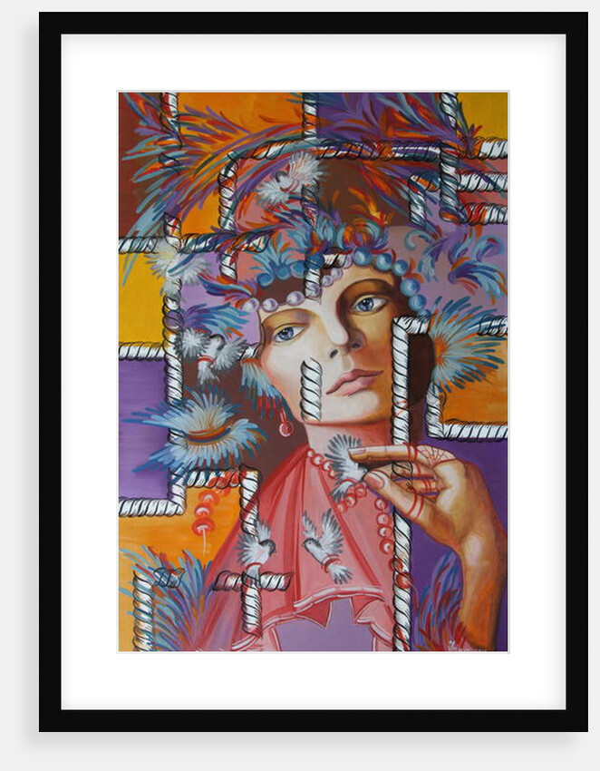 Feather Hat, 2015 by Irina Corduban