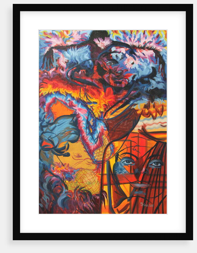 Fire Behind, 2015 by Irina Corduban
