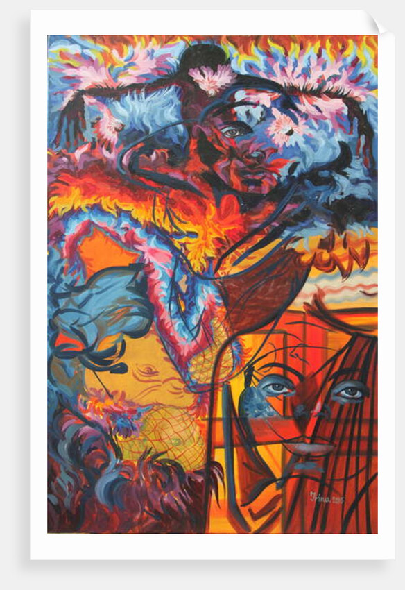 Fire Behind, 2015 by Irina Corduban