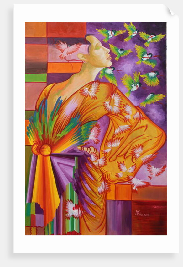 Green Lights, 2015 by Irina Corduban