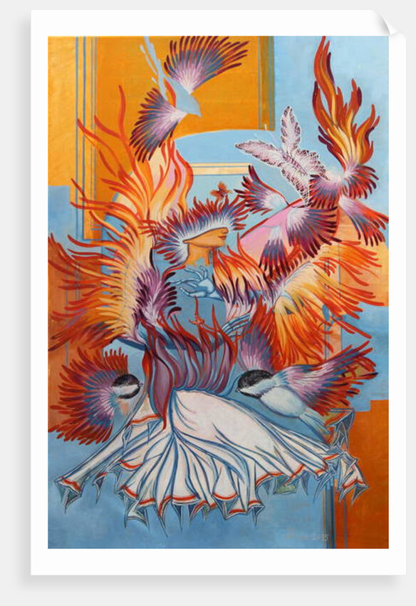 Recreated Chickadees, 2015 by Irina Corduban