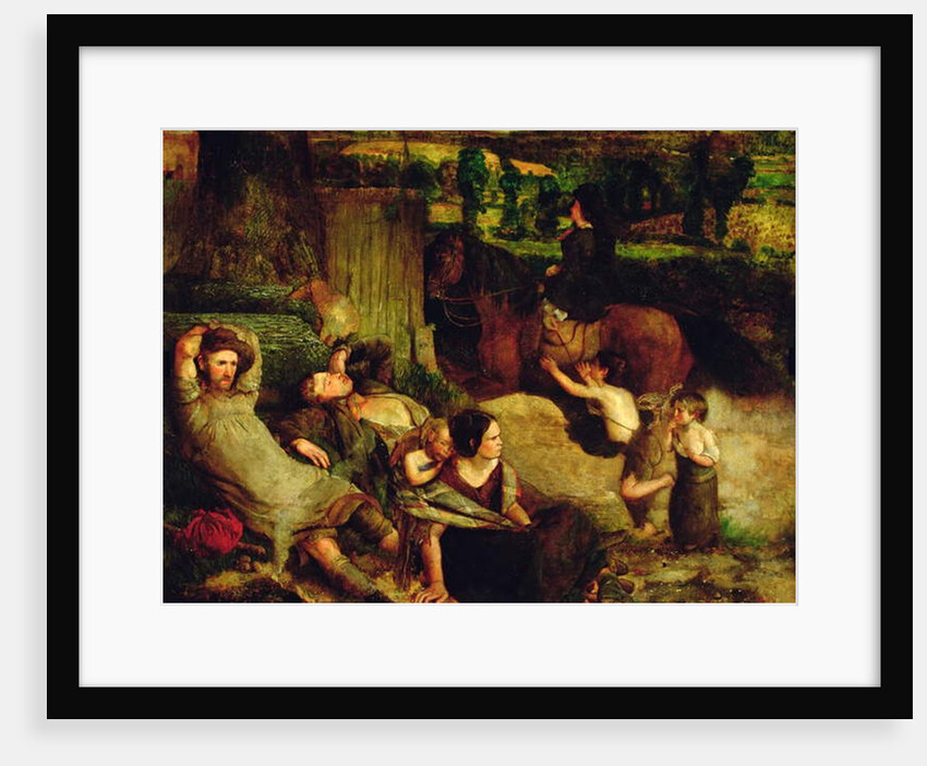 The Irish Vagrants, c.1853-54 by Walter Howell Deverell