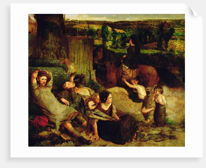 The Irish Vagrants, c.1853-54 by Walter Howell Deverell