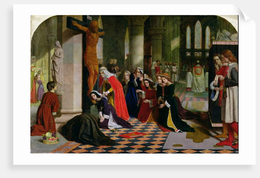 The Renunciation of Queen Elizabeth of Hungary, 1850 by James Collinson