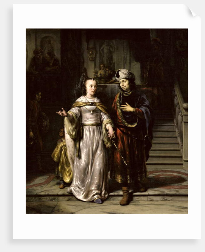 Anthony and Cleopatra, 1669 by Gerbrandt van den Eeckhout