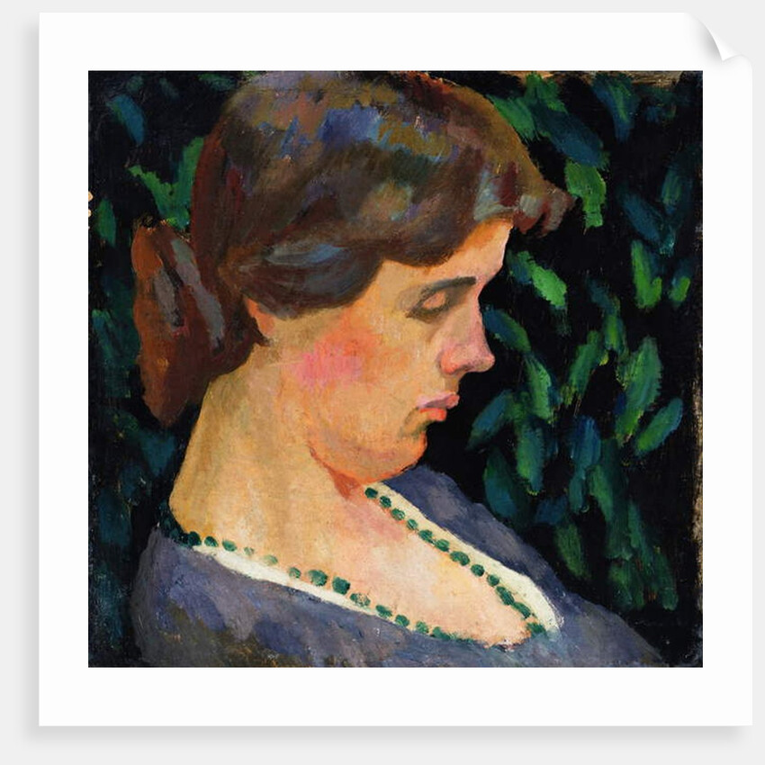 Portrait of Vanessa Bell, 1911 by Roger Eliot Fry