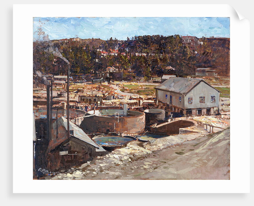 The New Gogh Gold Mine, 1917 by Robert Gwelo Goodman