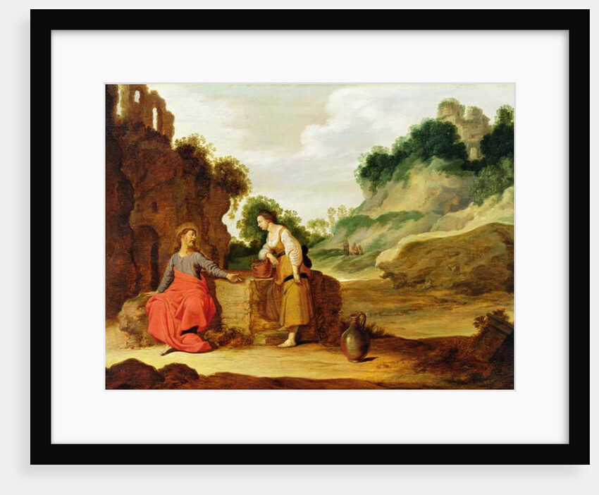 Christ and the woman of Samaria, 1635 by Lambert Jacobsz or Jacobs