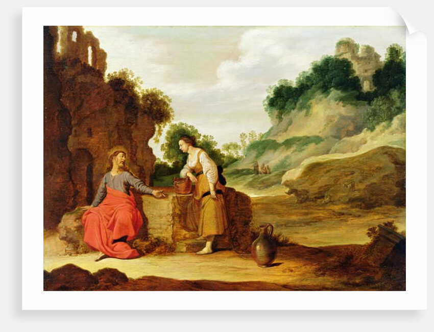 Christ and the woman of Samaria, 1635 by Lambert Jacobsz or Jacobs