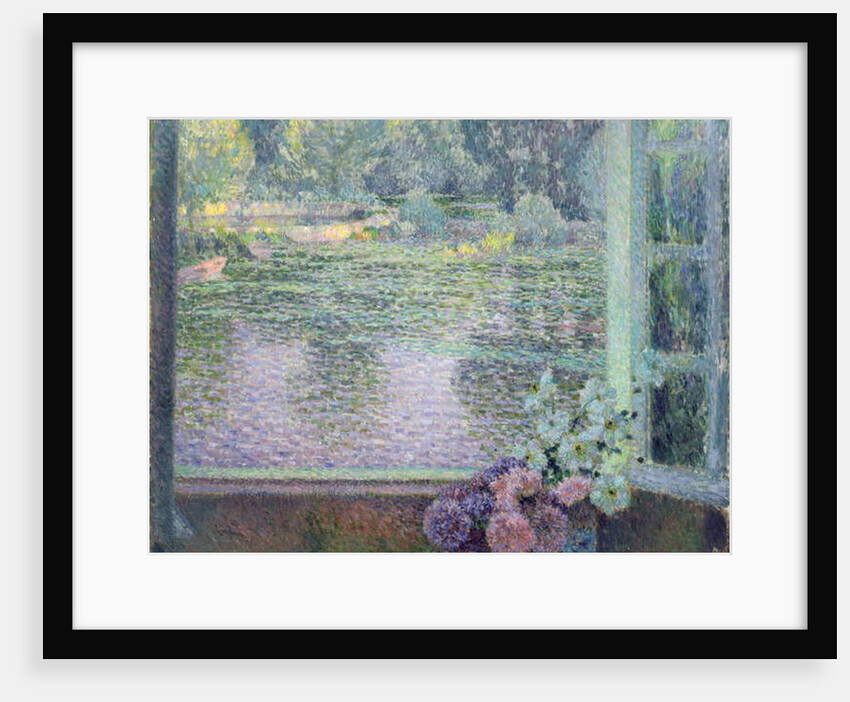 A Window on the River, 1908 by Henri Eugene Augustin Le Sidaner