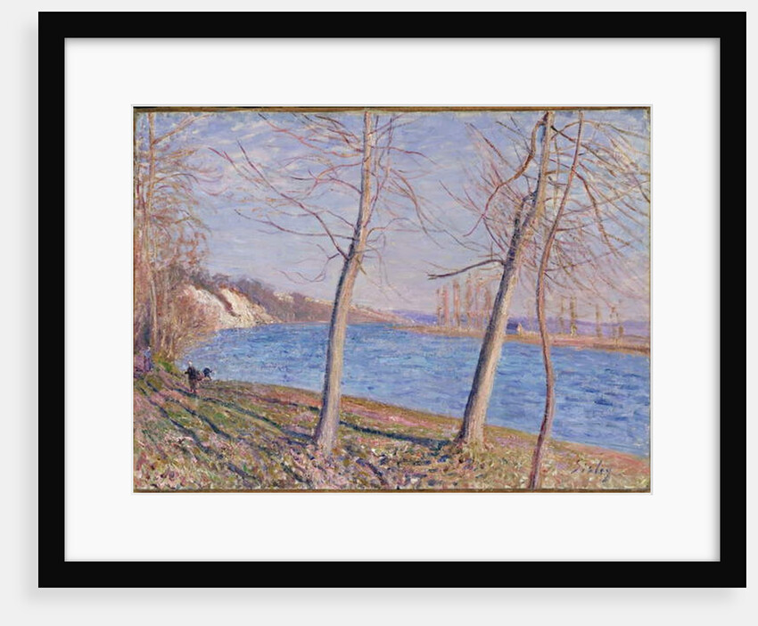 The Banks of the River at Veneux, 1881 by Alfred Sisley