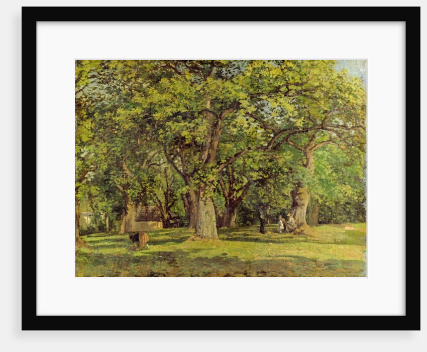 The Forest, 1870 by Camille Pissarro