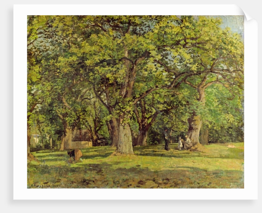 The Forest, 1870 by Camille Pissarro