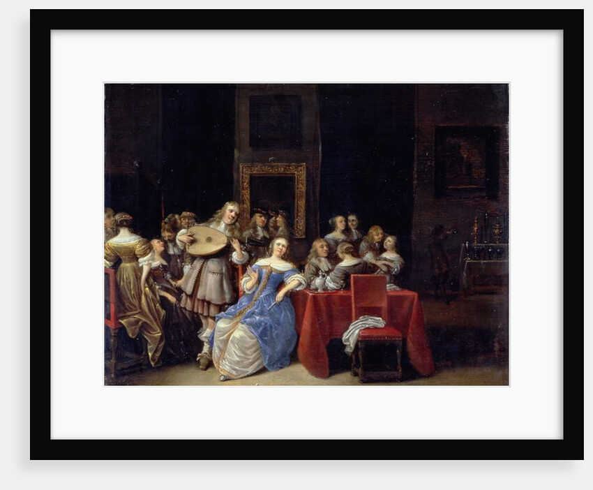A Musical Party, 1660s by Anthonie Palamedesz