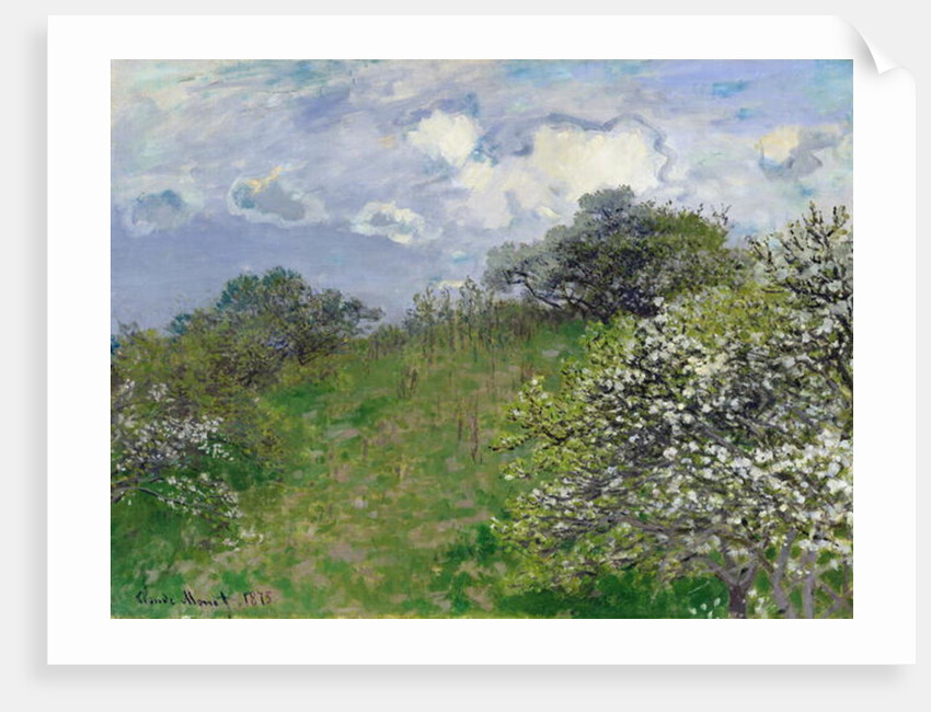 Spring, 1875 by Claude Monet