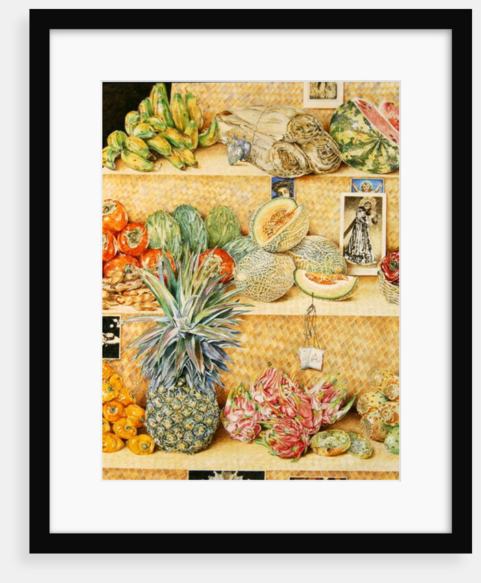 Fruit-stall, La Laguinilla, 1998 by James Reeve