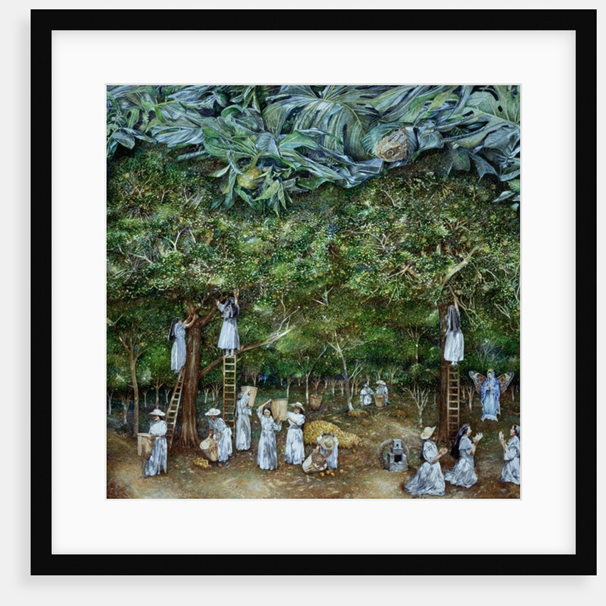 Miraculous Vision of the Virgin in the Orange Orchard, 1996 by James Reeve