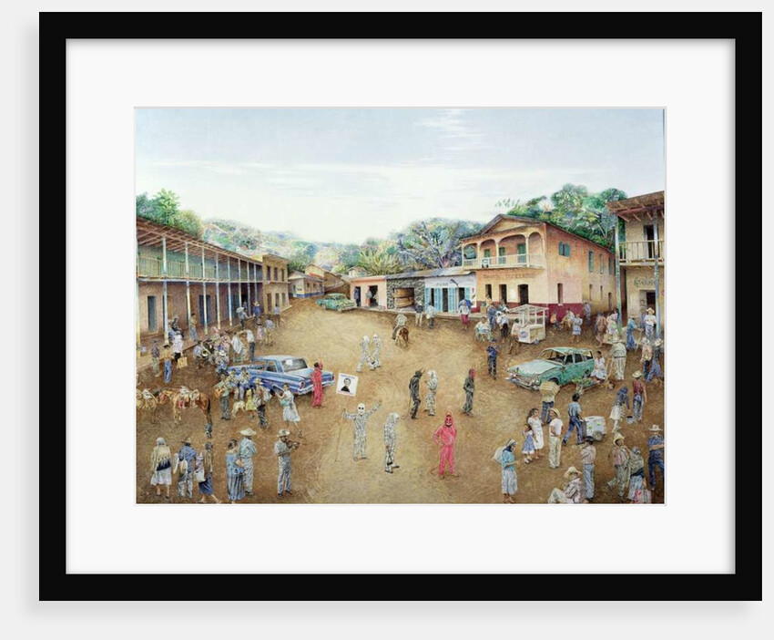 Devils and Skeletons Awaiting the Arrival of the Candidate, 1987 by James Reeve