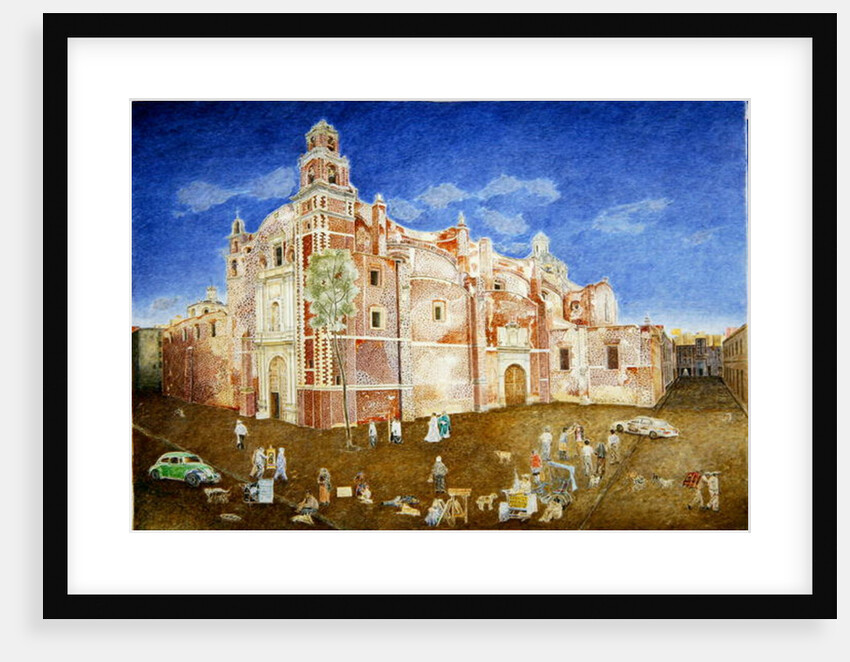 Women Fighting outside the Church of Santa Catarina, 2001 by James Reeve