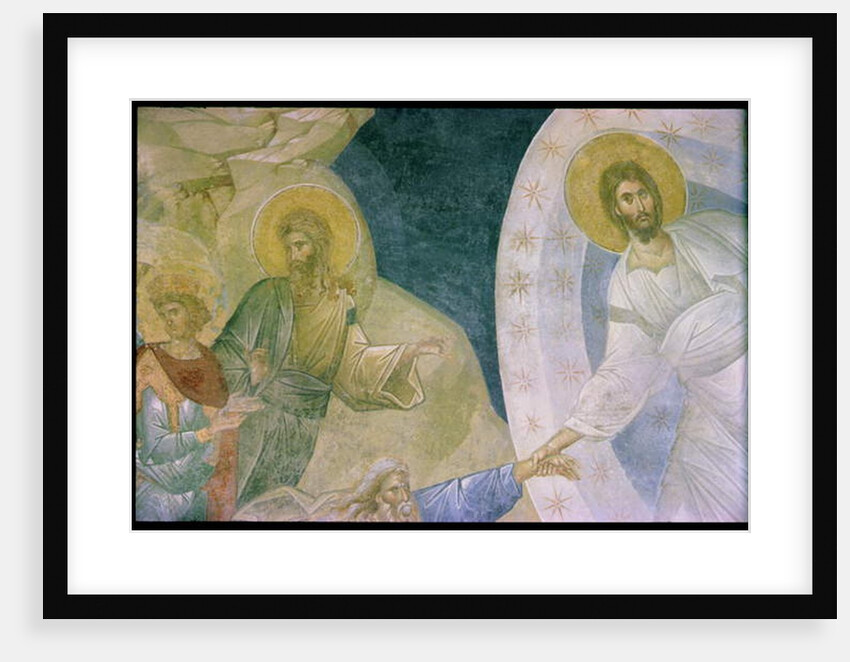 The Anastasis, depicted on the Parecclesion by Byzantine