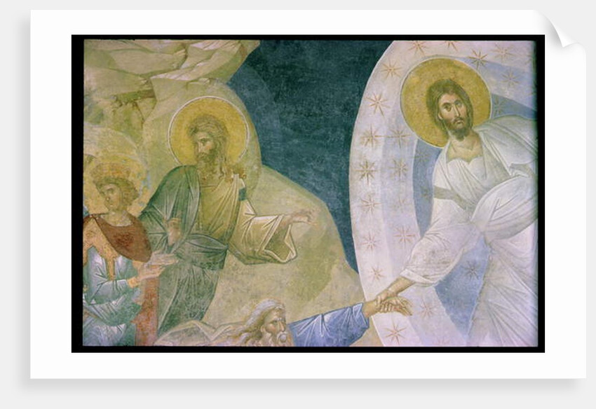 The Anastasis, depicted on the Parecclesion by Byzantine