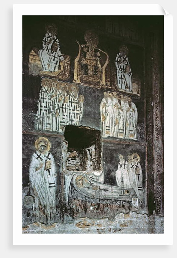 Assembly of Stefan Nemanja, early 13th century by Serbian School