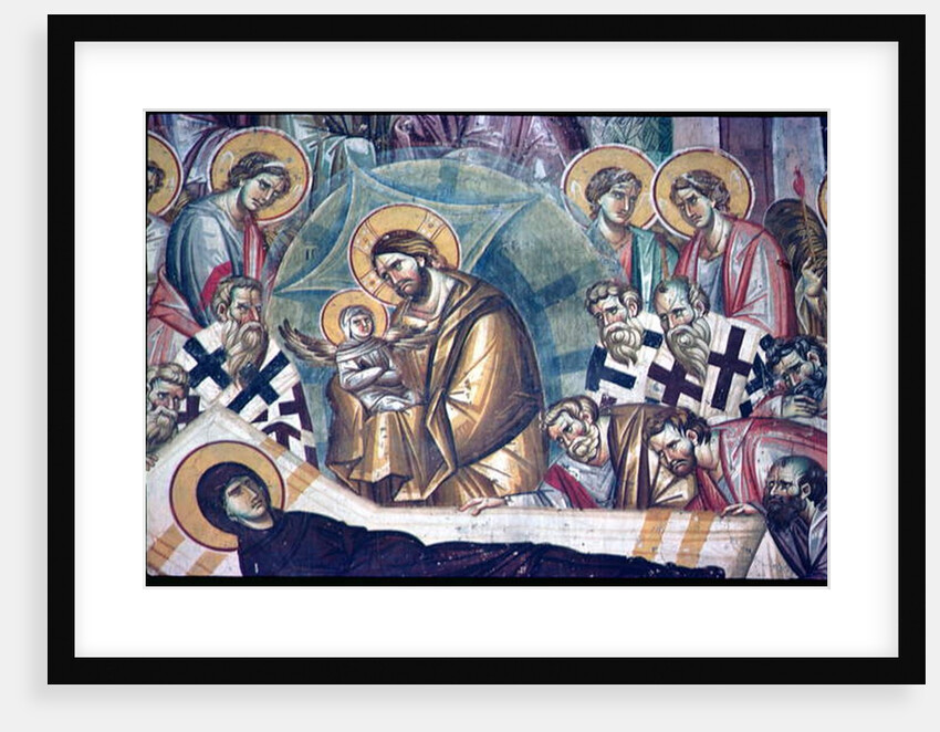 Detail of the Dormition of the Virgin by Astrapas and Eutychios