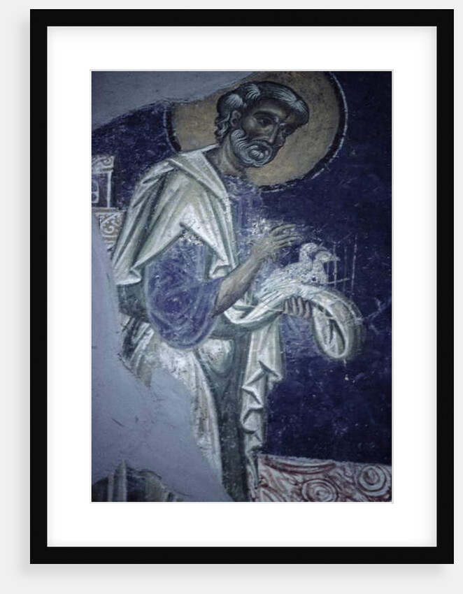 St. Joseph, a detail from the Presentation of Christ in the Temple, c.1164 by Byzantine School