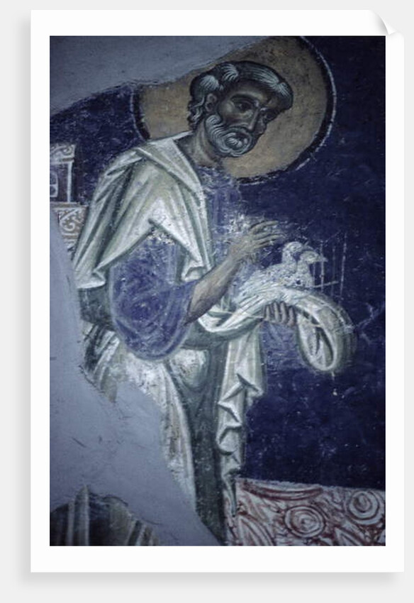 St. Joseph, a detail from the Presentation of Christ in the Temple, c.1164 by Byzantine School