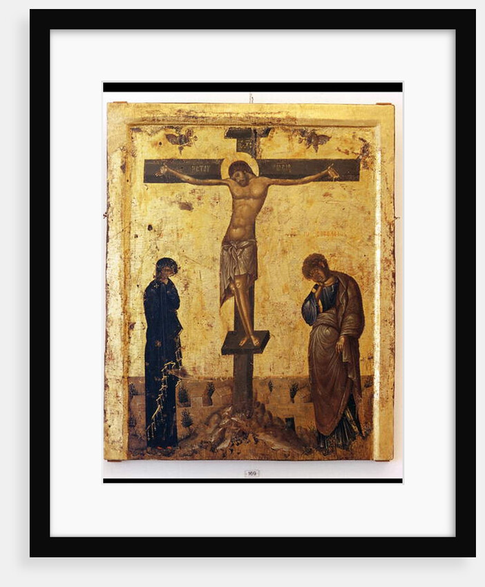 Crucifixion icon by Byzantine