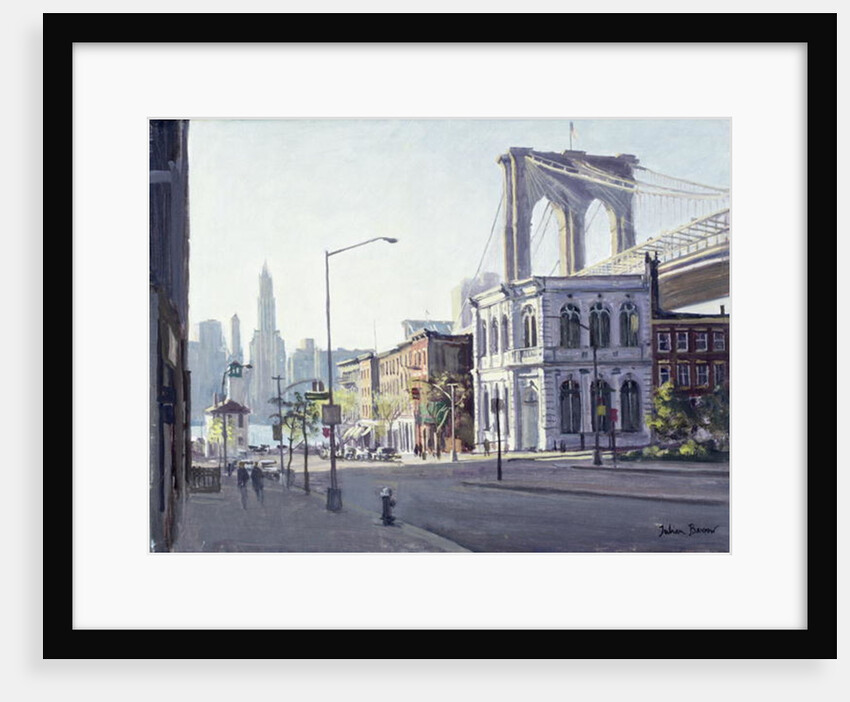 Brooklyn Bridge, New York by Julian Barrow