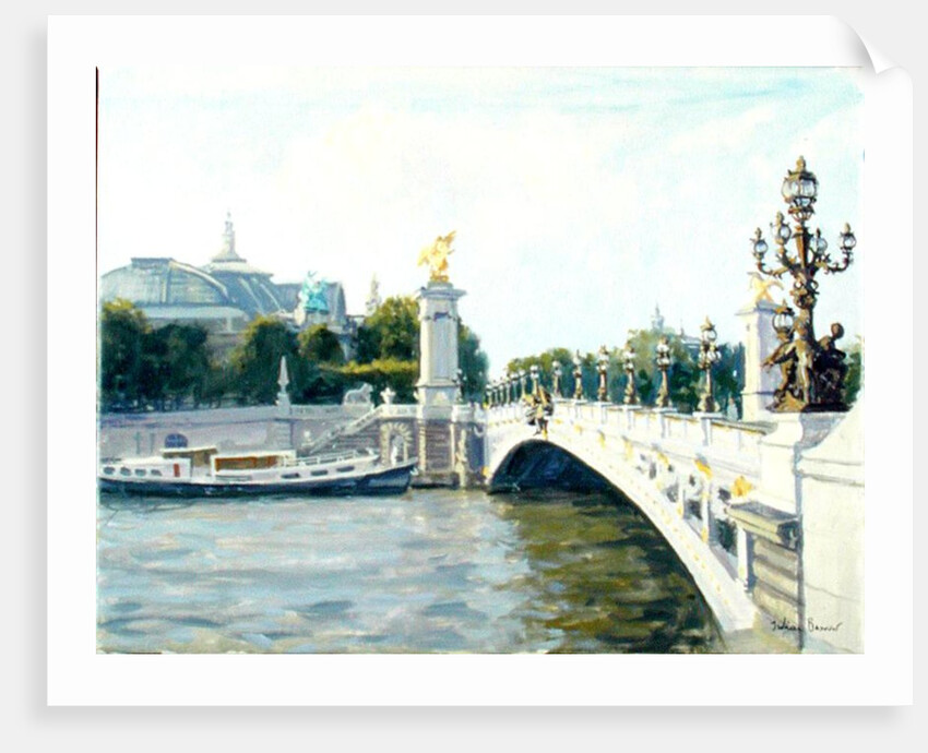 Pont Alexandre III, Paris by Julian Barrow