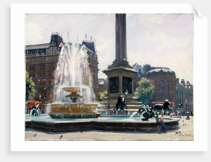 Trafalgar Square, London by Julian Barrow