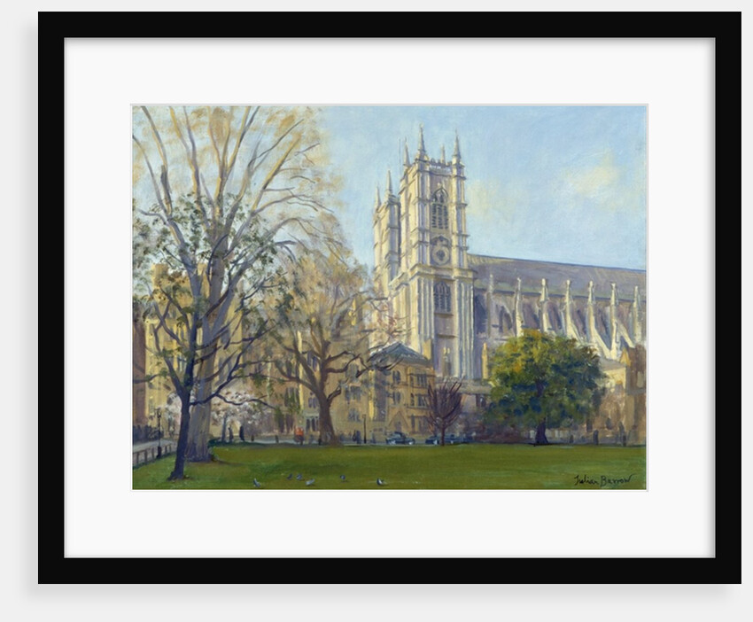 Westminster Abbey from Dean's Yard by Julian Barrow