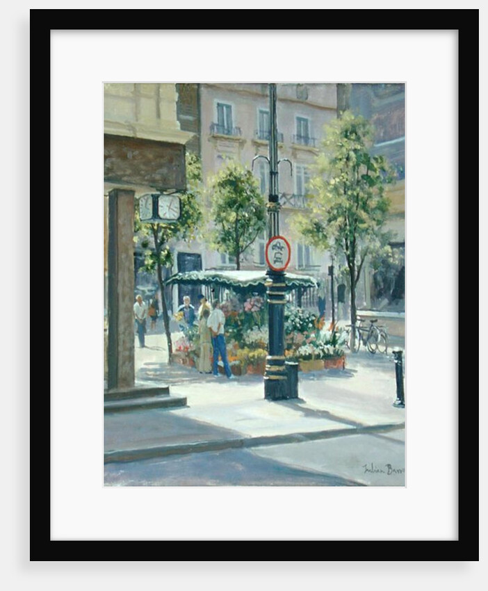 Bond Street Flowerstall by Julian Barrow